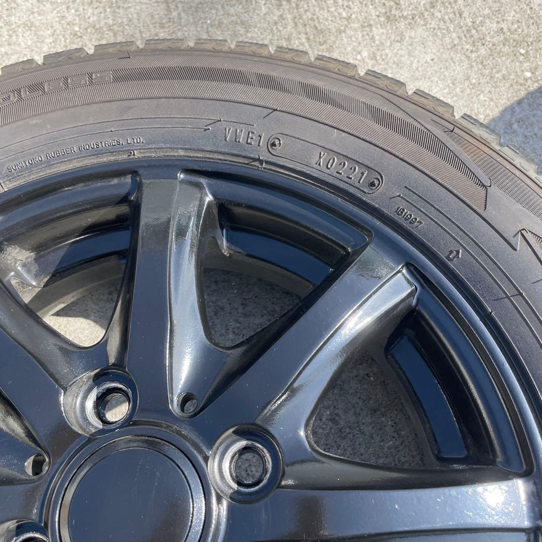 145/80R13 DUNLOP ダンロップ　ウインターマックス2本②