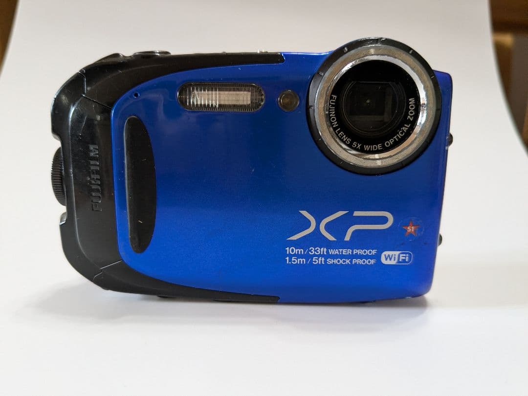 【防水・耐衝撃】FUJIFILM FinePix XP70 ブルー