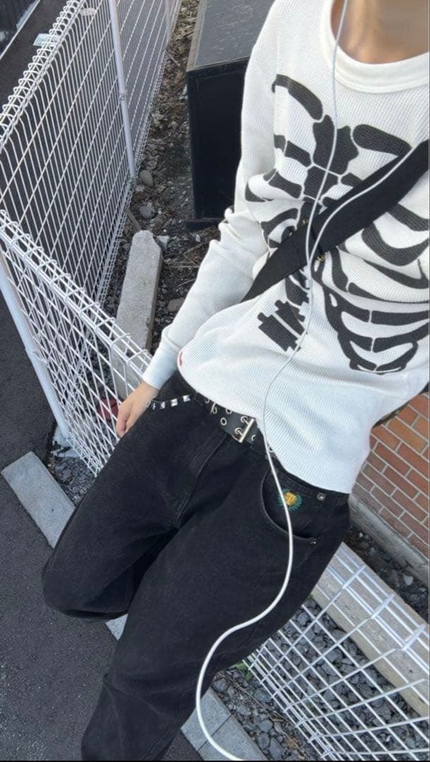 トップス Supreme/Hanes Bones Thermal Crew