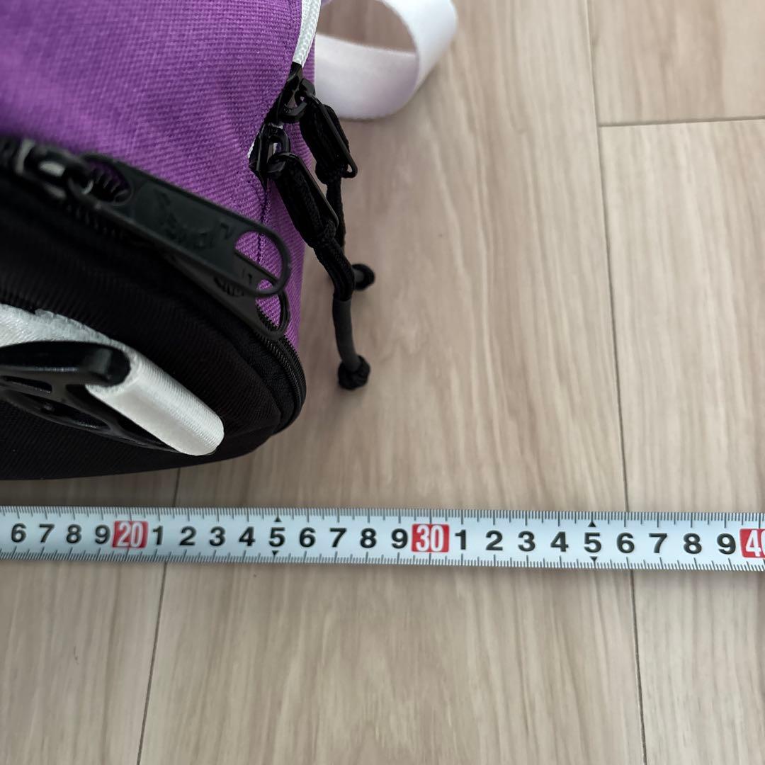 【ファイブ】【美品】JONES ボストンバッグ 紫 キャンバス