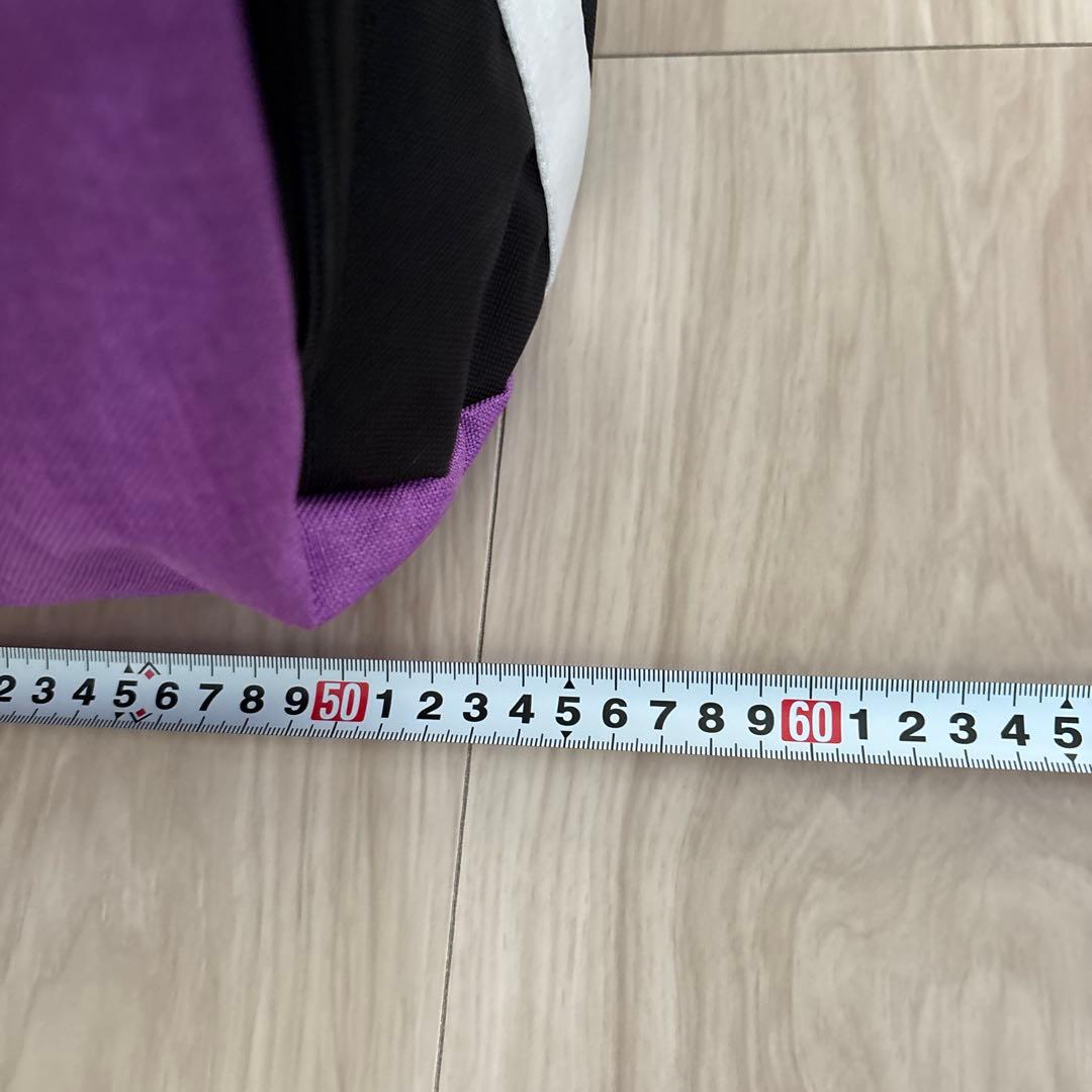 【ファイブ】【美品】JONES ボストンバッグ 紫 キャンバス