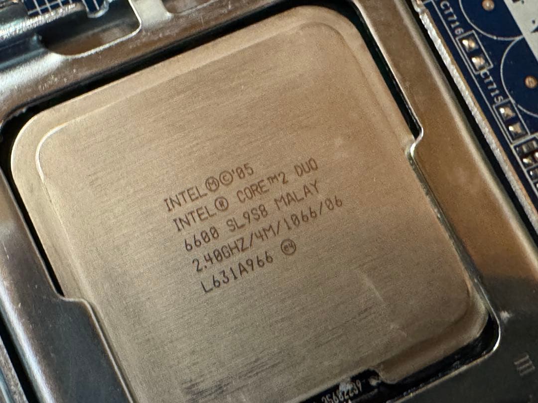 動作確認済み【マザーボード 4CoreDual-SATA2（元箱・説明書付き）】