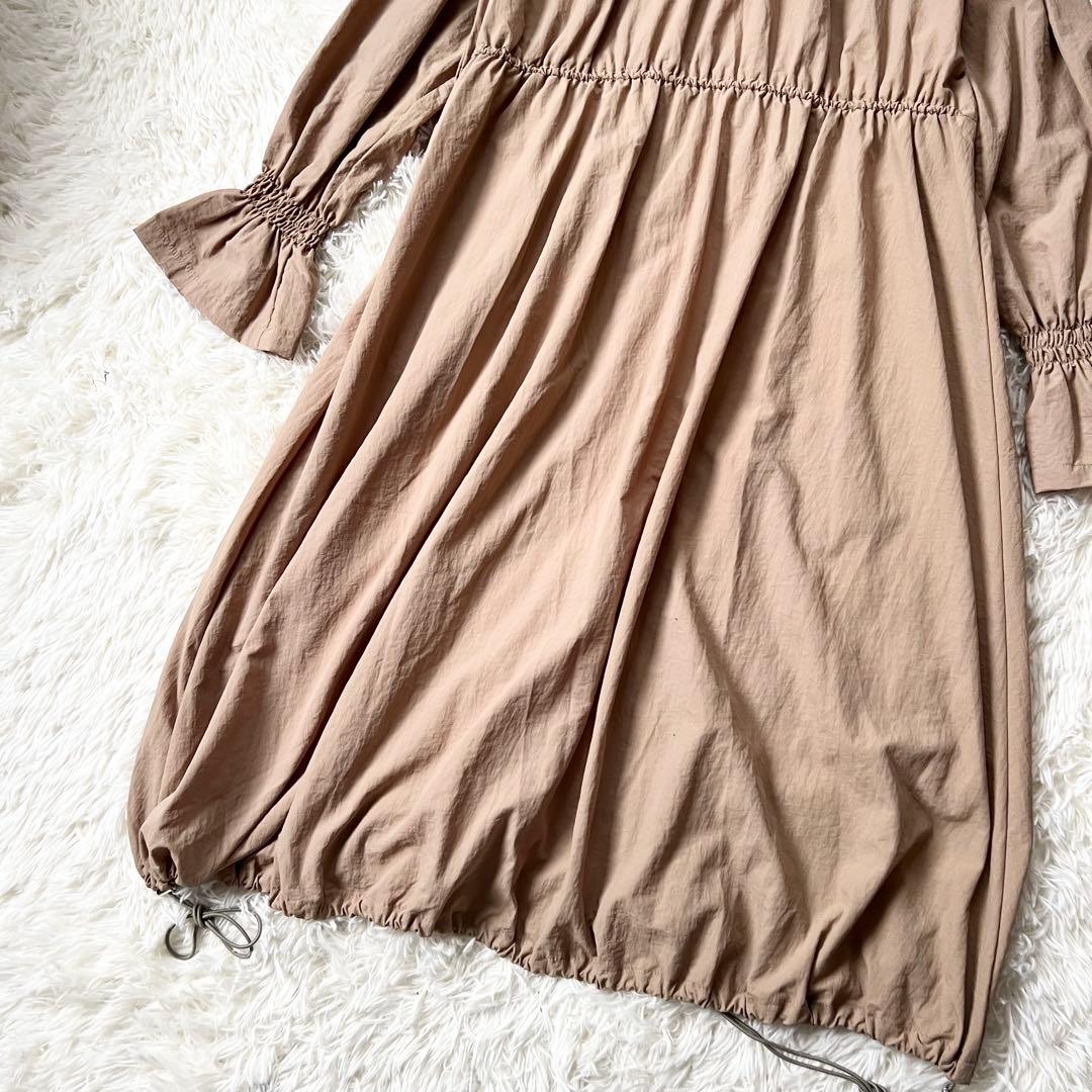 新品タグ付き✨SHIPS シップス　ベージュ スプリングコート　ロング　撥水加工