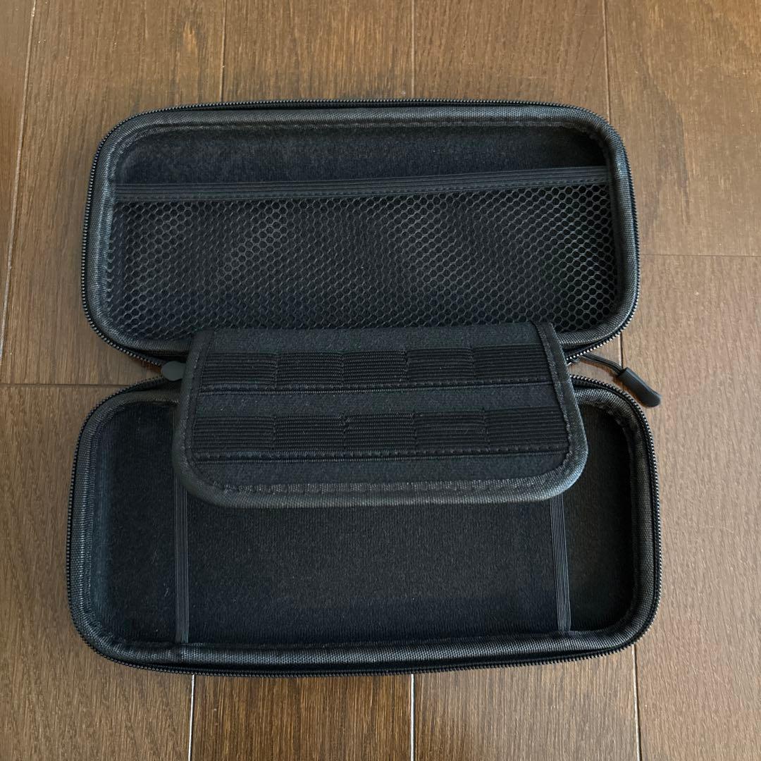 美品　Nintendo switch グレー本体　ハンドルセット