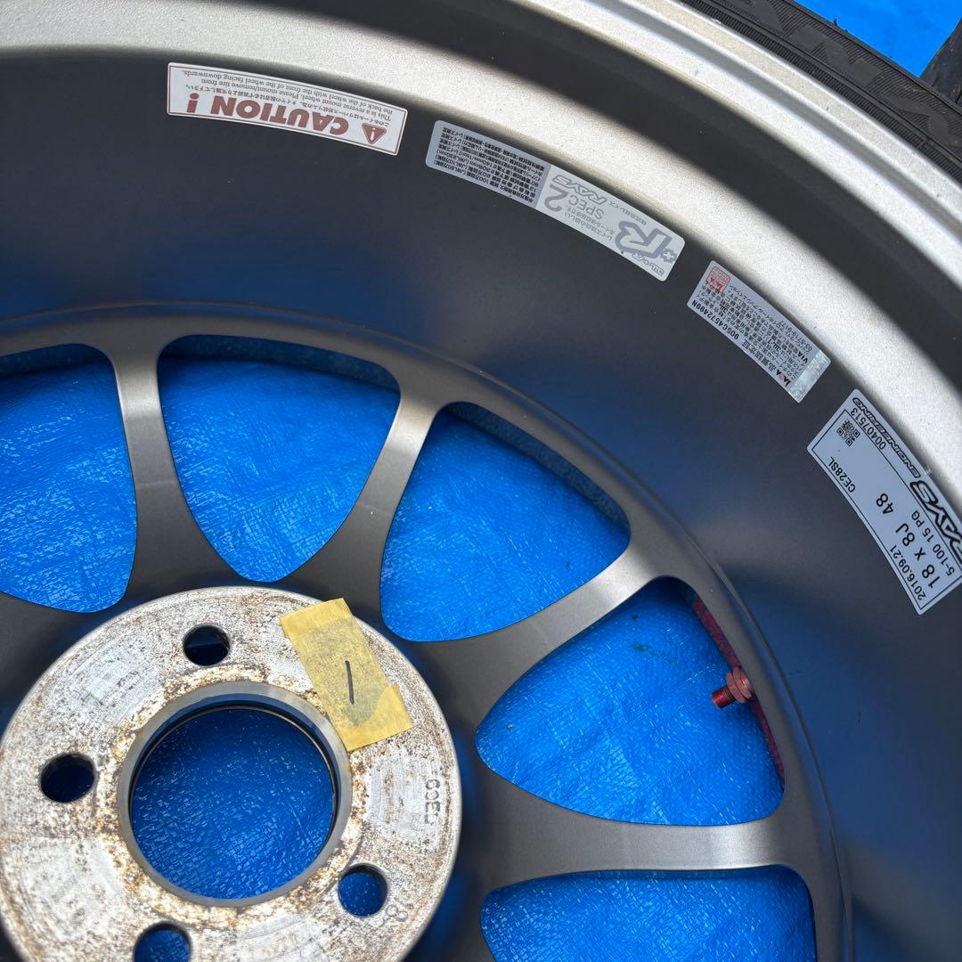 レイズ ボルクレーシング CE28SL 18in PCD100 5H 4本