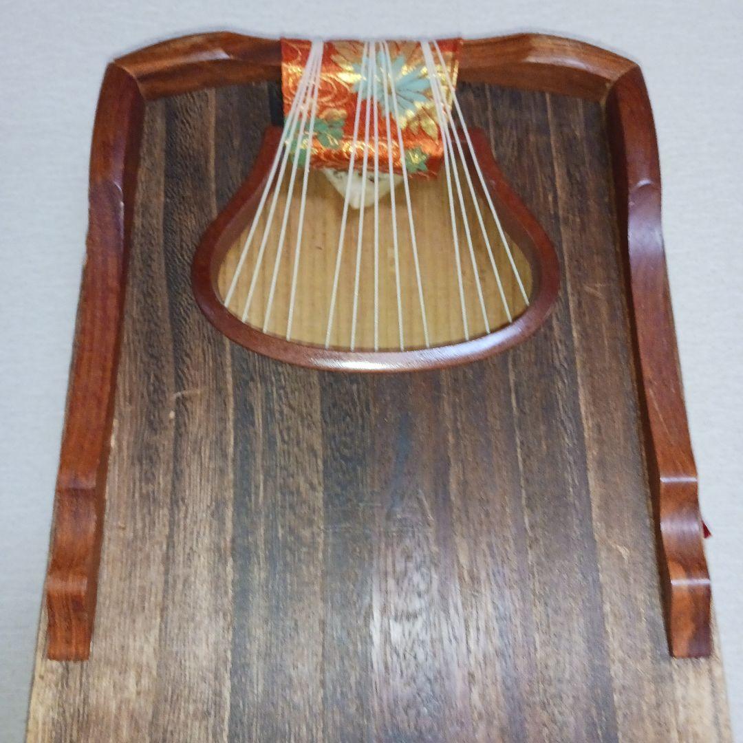 お琴 十三弦 和楽器 弦楽器 桐 刺繍 184cm