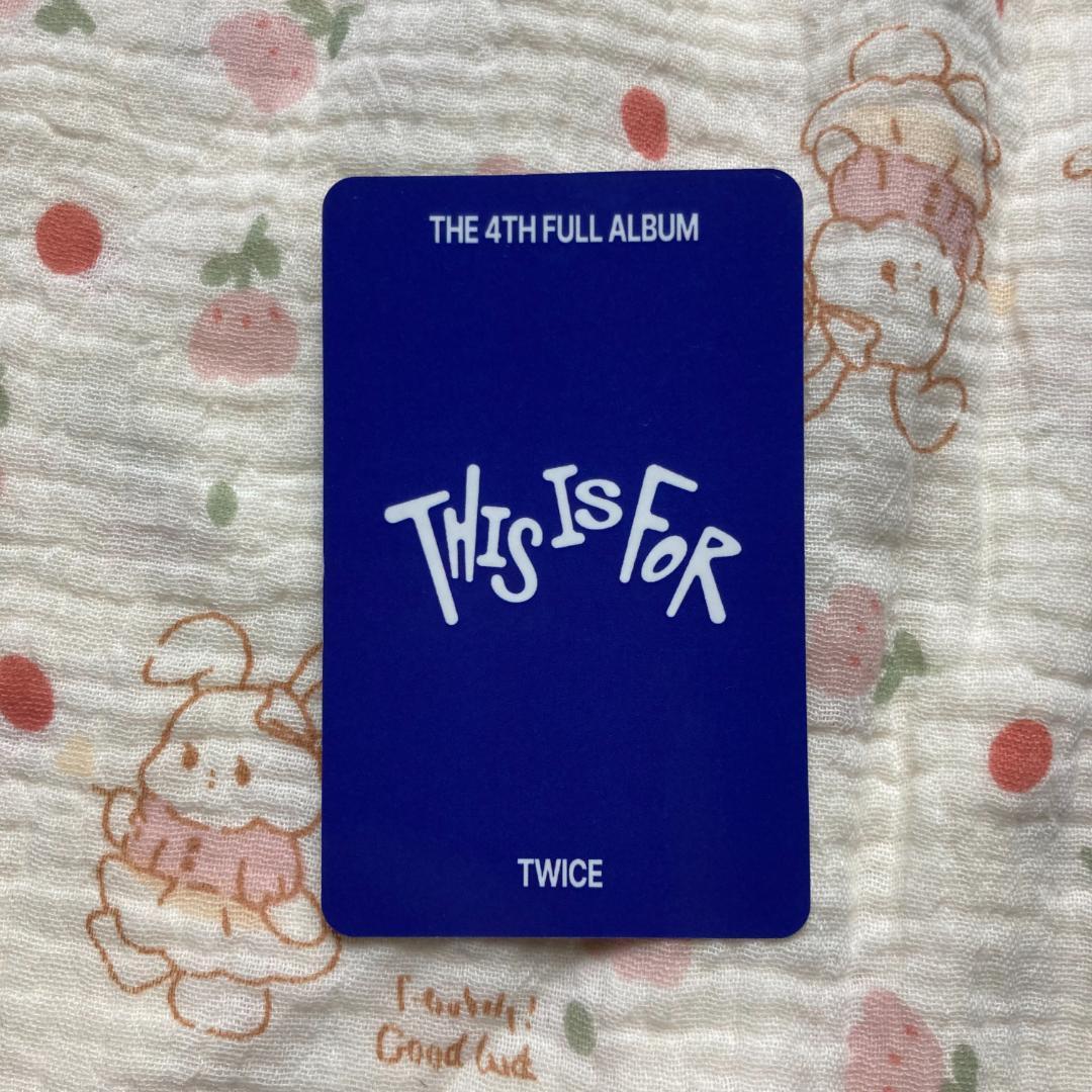 TWICE this is for 7/13 ダヒョン 人気歌謡 サノク トレカ