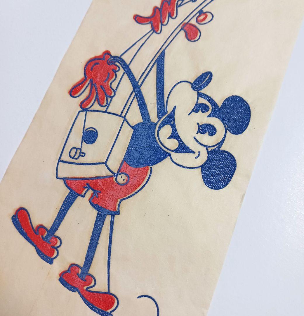 ミッキーマウス ビンテージアイロンプリント50s 転写紙