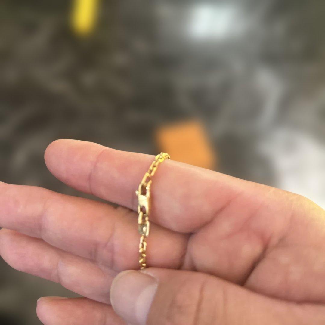 廃盤　ルイヴィトン　18K チェーンネックレス　15g