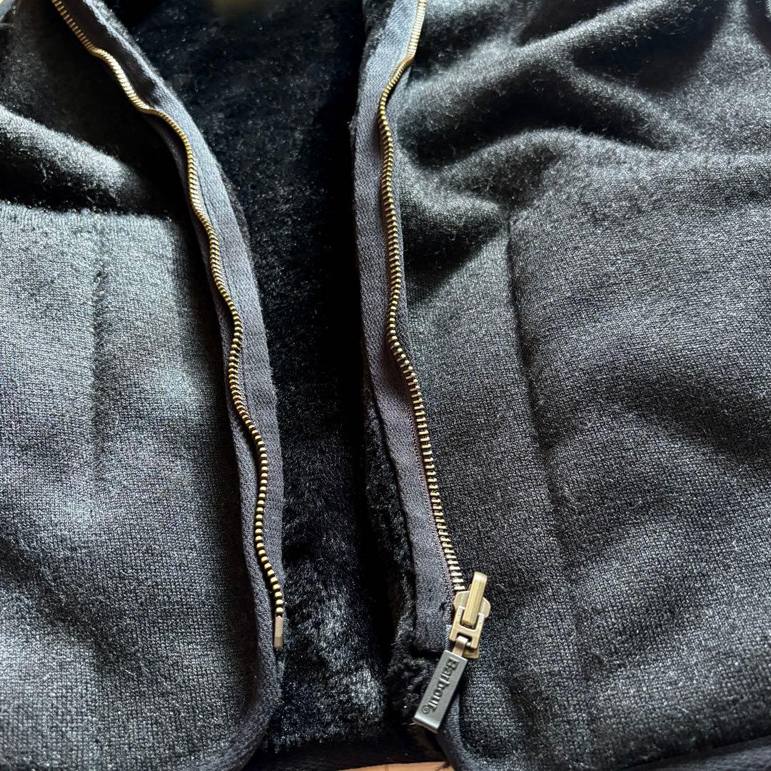 バブアー ライナーベストBarbour Fur Liner ブラック 34 黒