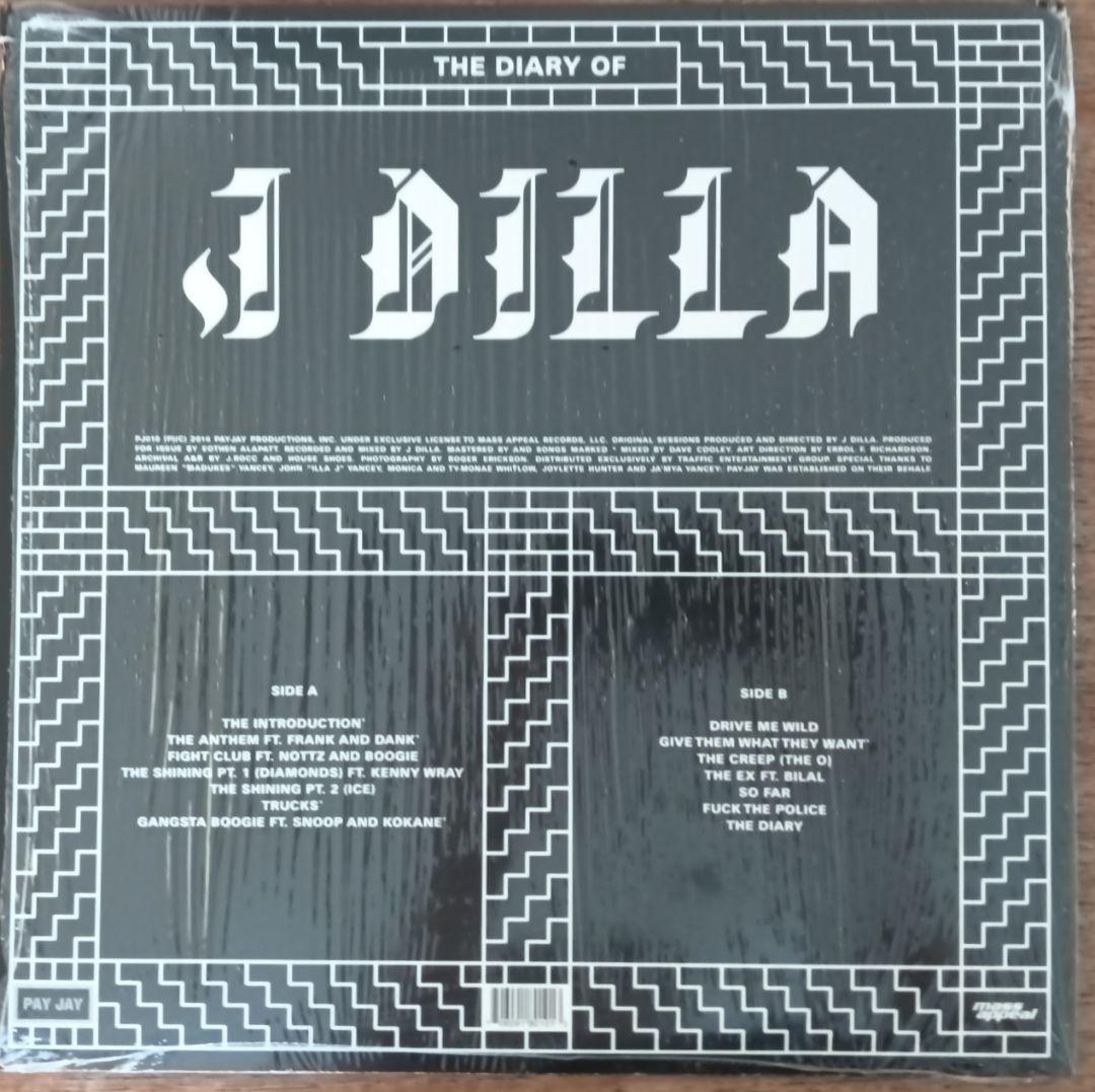 J Dilla/The Diary Of/米LP