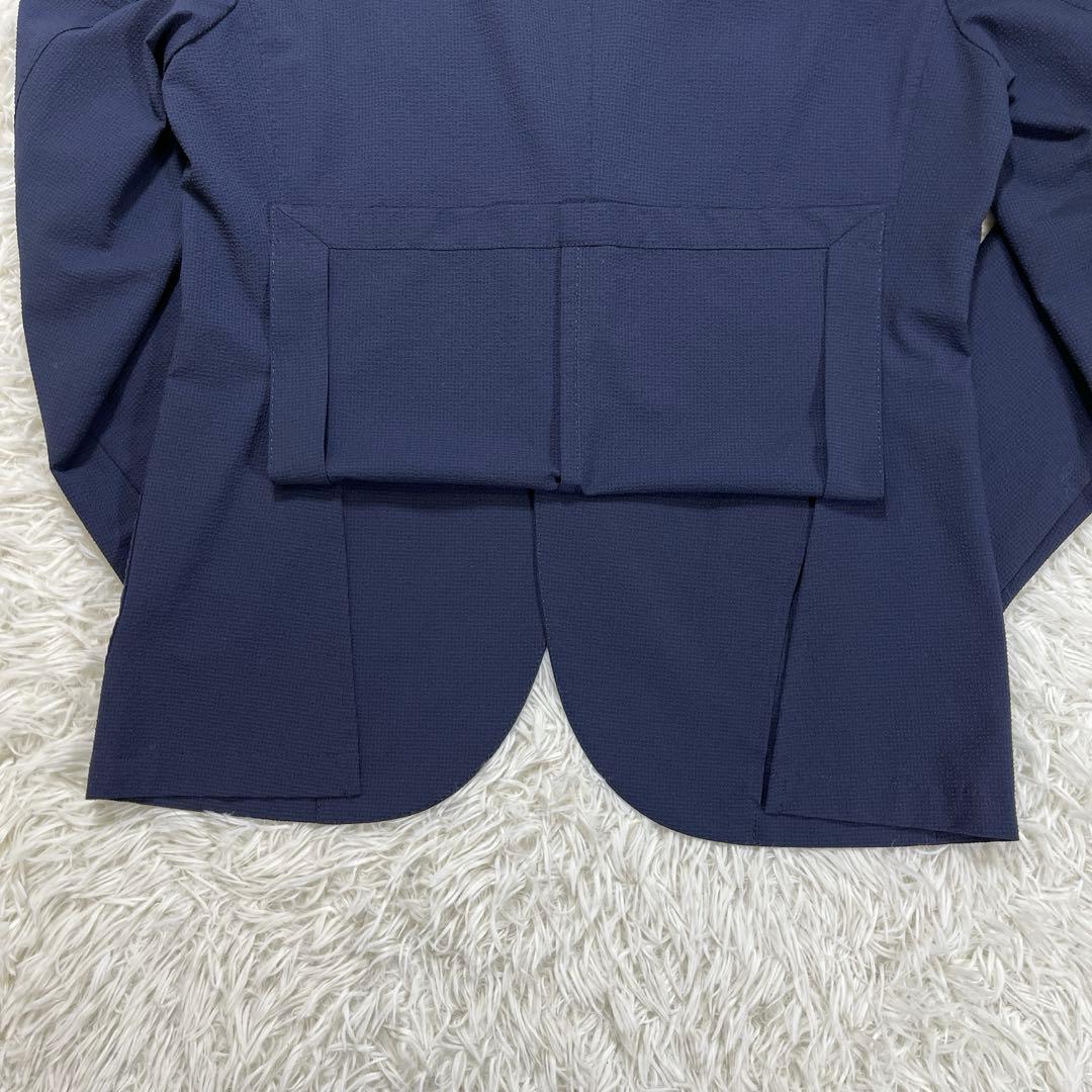 【美品】マッキントッシュフィロソフィー　トロッタージャケット　シアサッカー　L