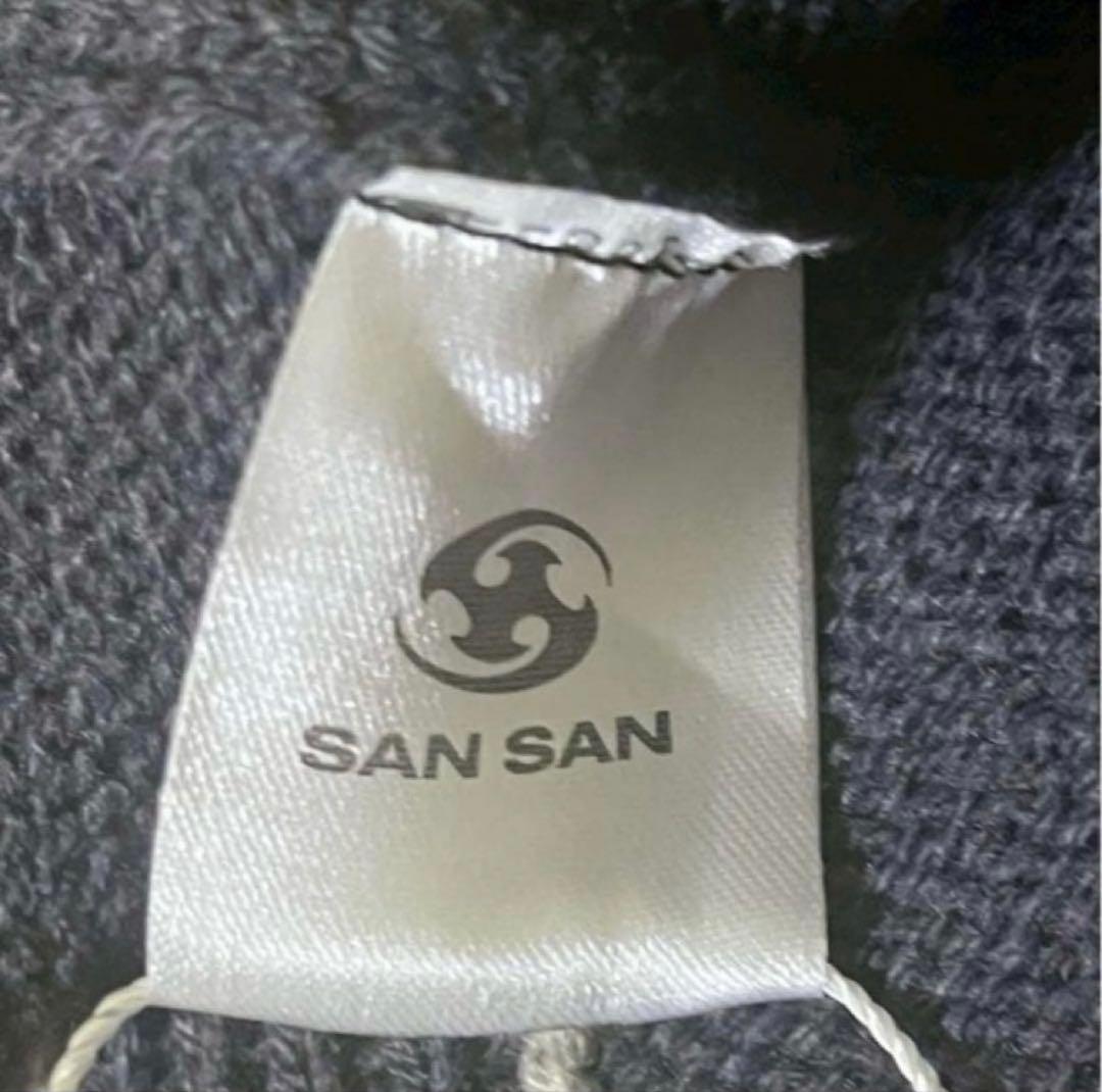 sansan gear サンサンギア　ビーニー　ニット帽　グレー