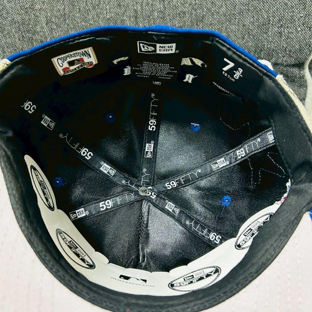 さ*そ様 希少 新品未使用 ニューエラ メジャー MLB キャップ ブルー 58