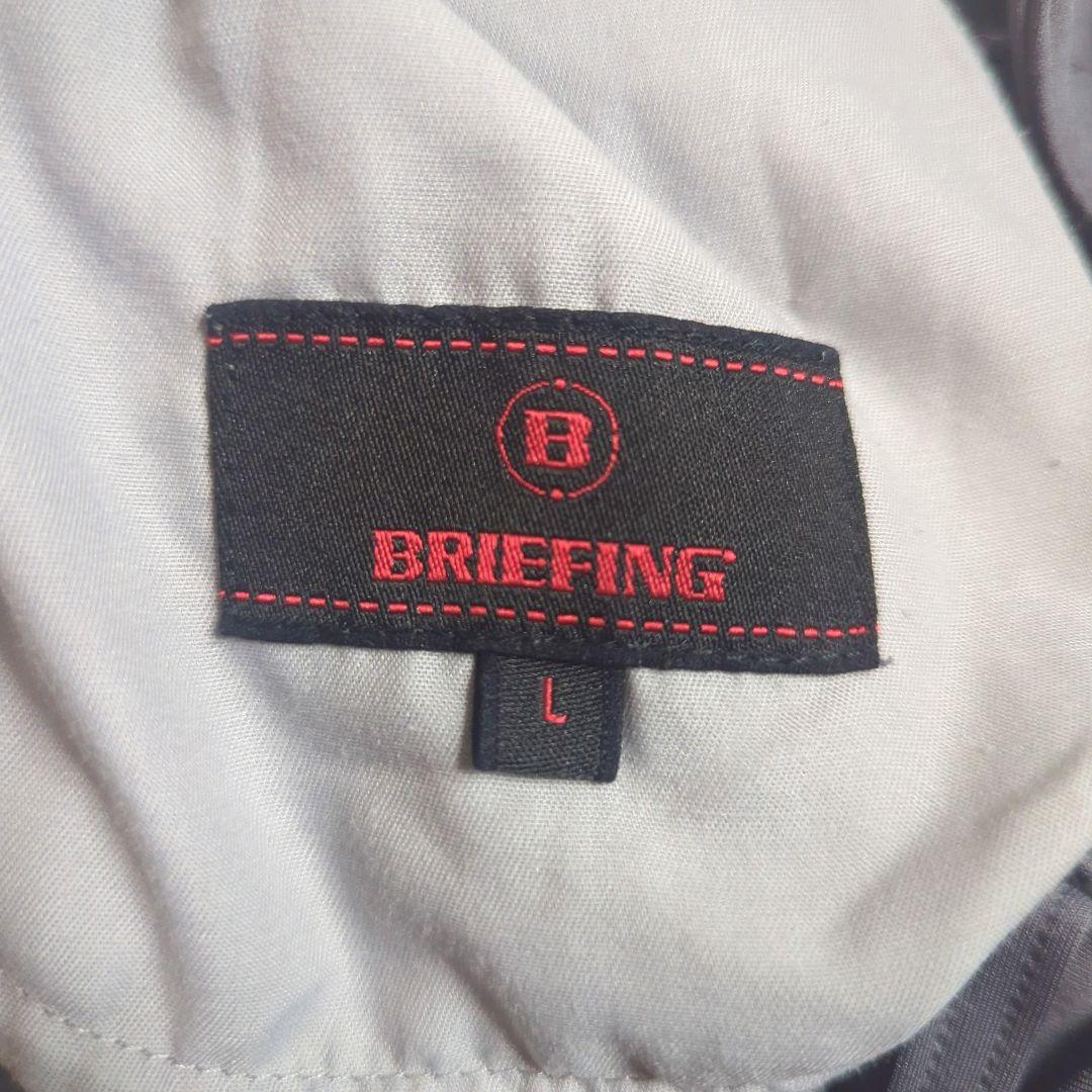 BRIEFING GOLF ゴルフ ストレッチ 3Dロゴ エンボス