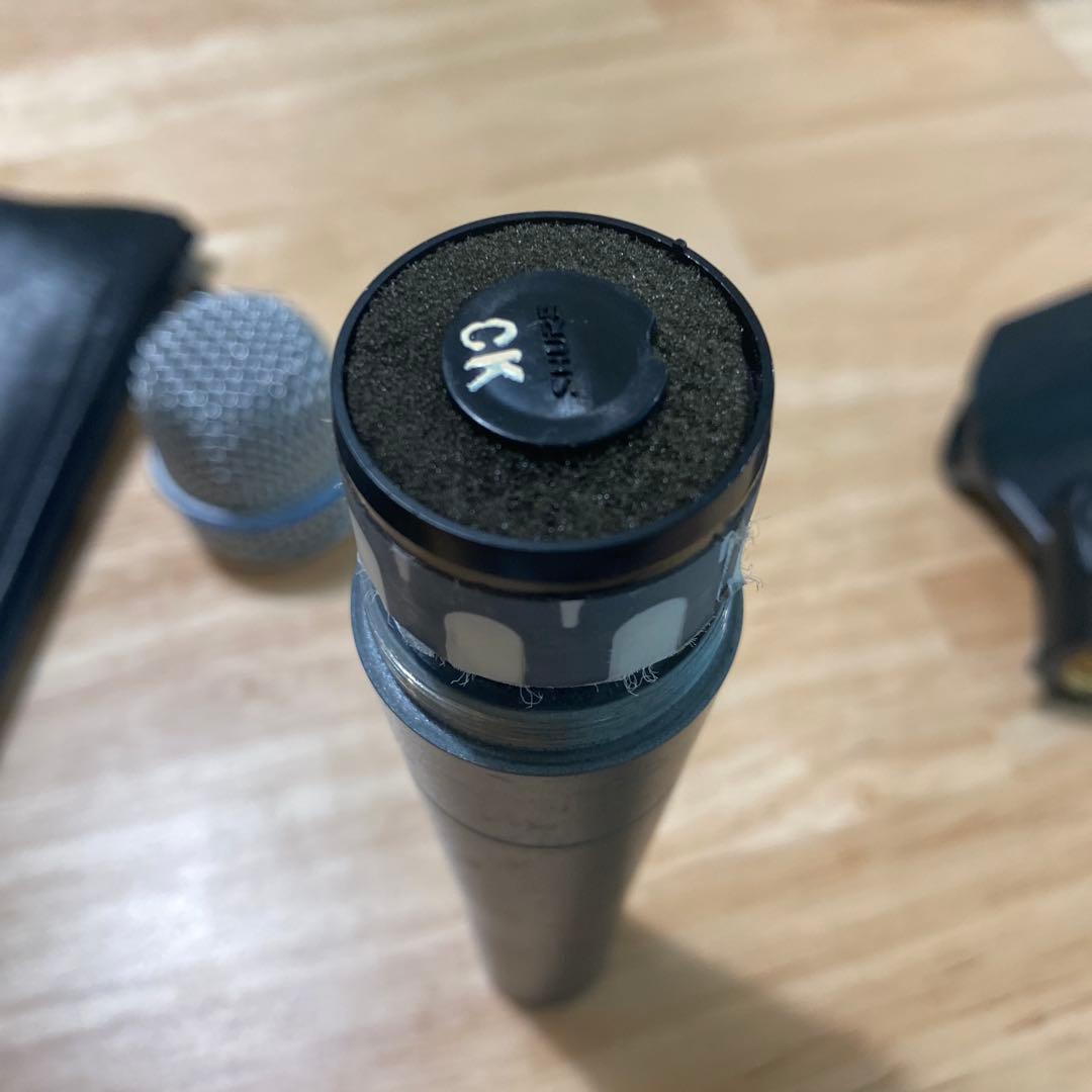 SHURE BETA 57A ダイナミックマイク 本体と付属品