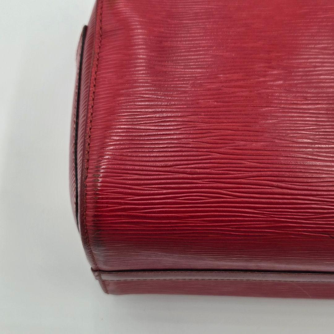 美品　ルイヴィトン エピ スピーディ 25 M59237 ミニボストンバッグ　赤