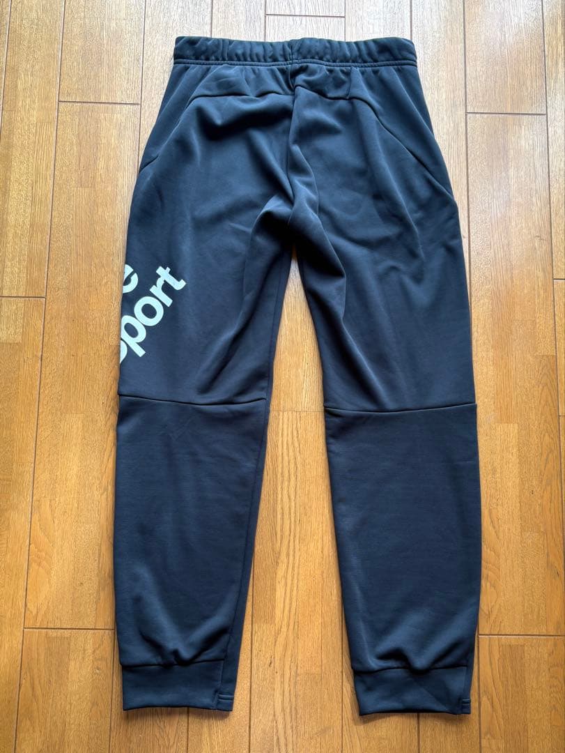 新品未使用:DESCENTE(デサント)ジャージ上下セット 黒