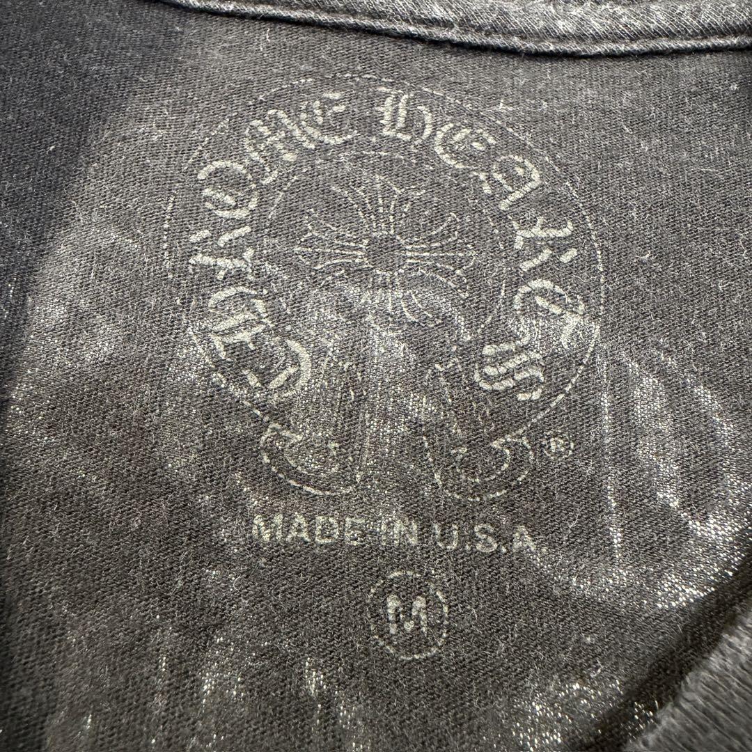 クロムハーツ　長袖Tシャツ　カットソー　ブラック　M