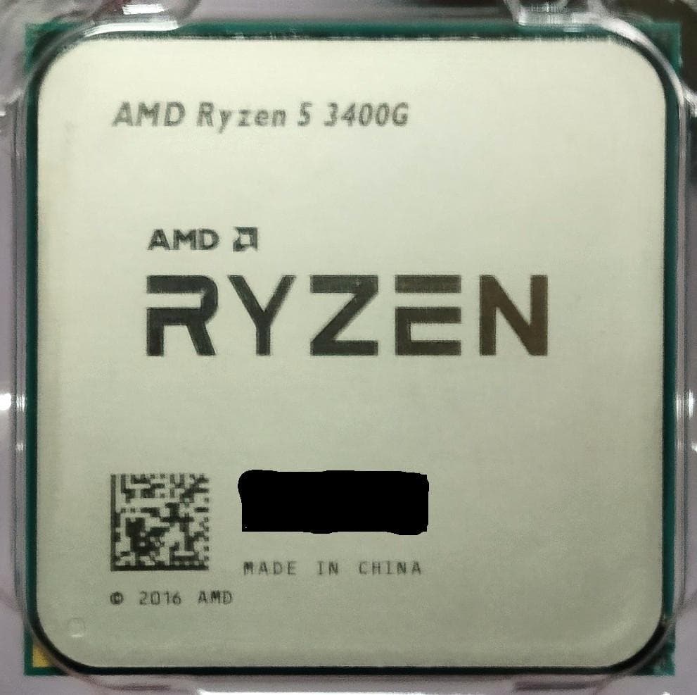 CPU AMD Ryzen 5 3400G BOX