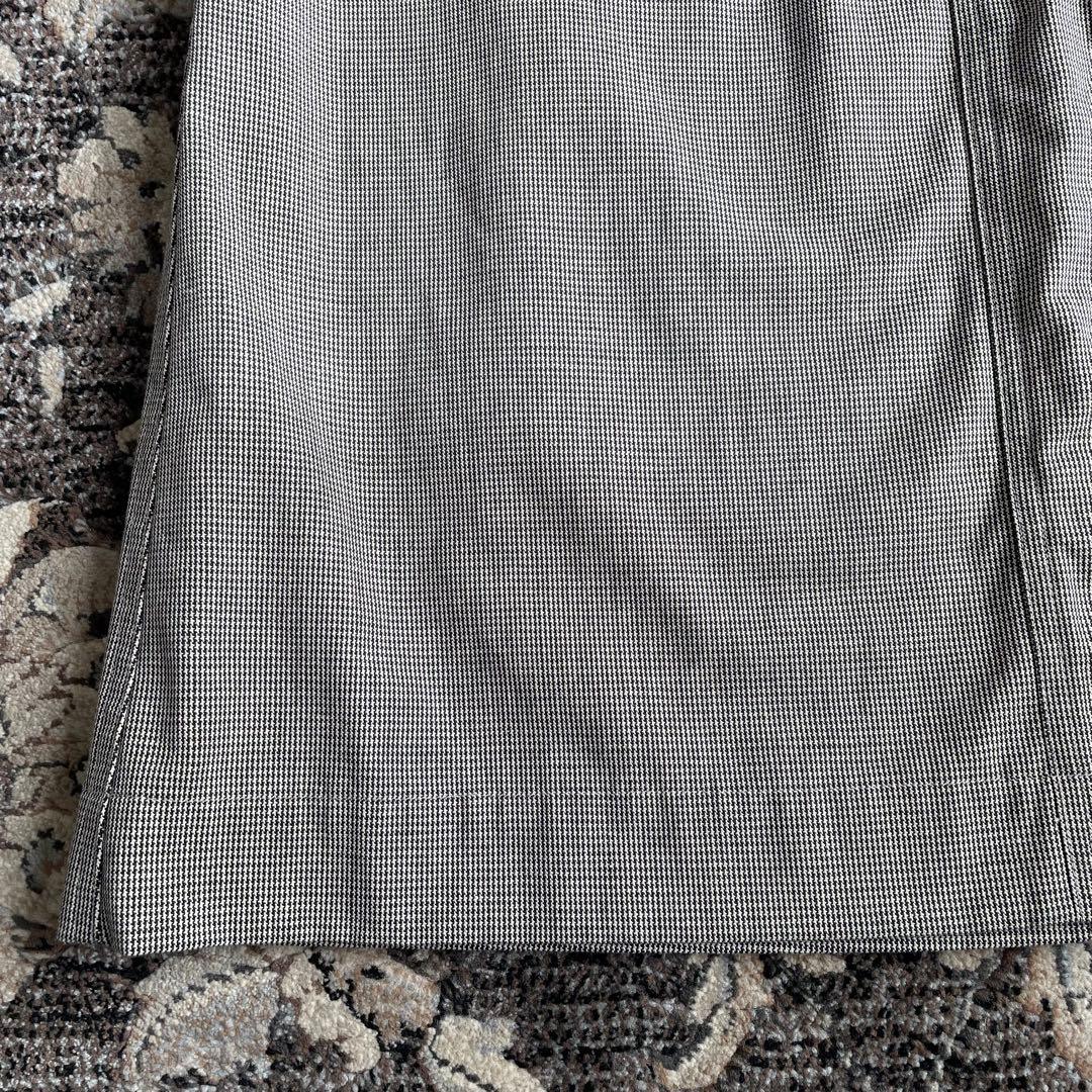 【ほぼ未使用】MHL. CHEF CHECK COTTON LINEN スカート