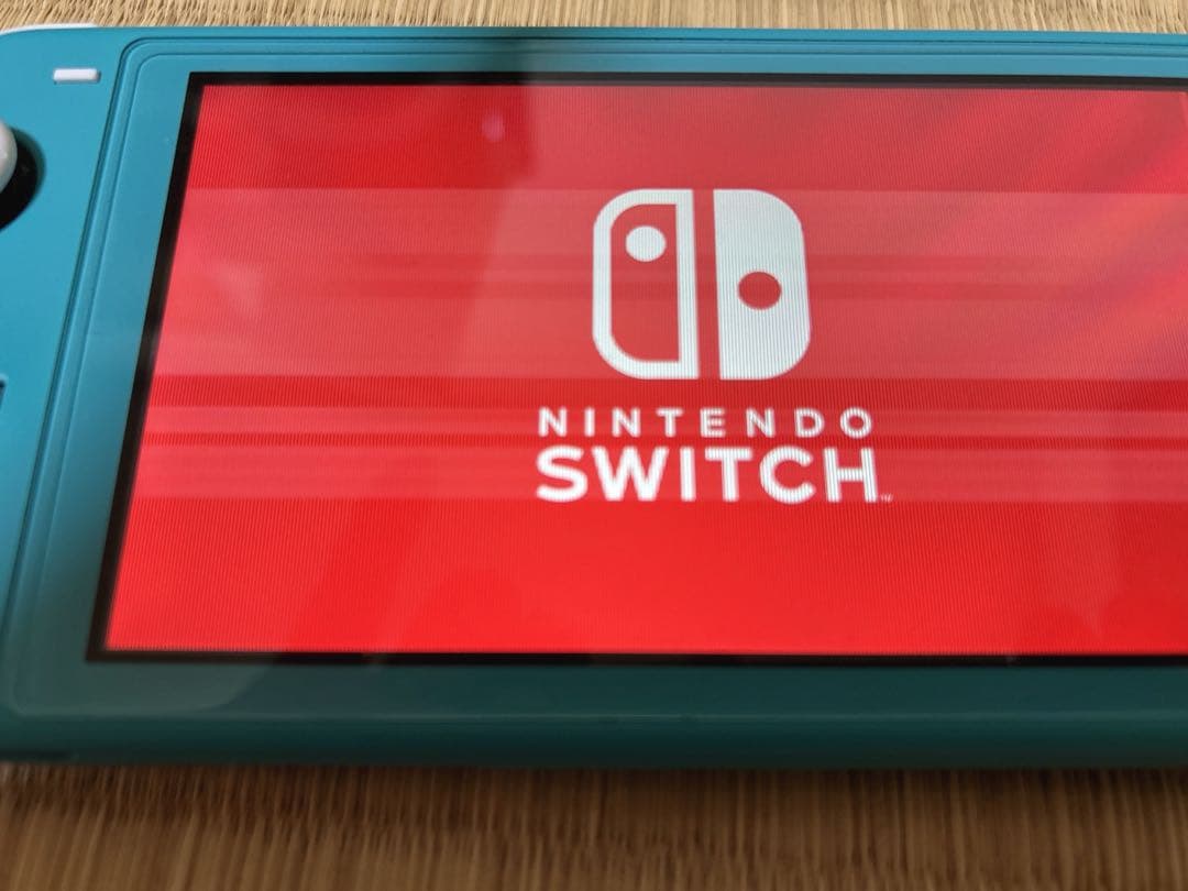 Switchライトターコイズ　ズタボロ　動作確認済み