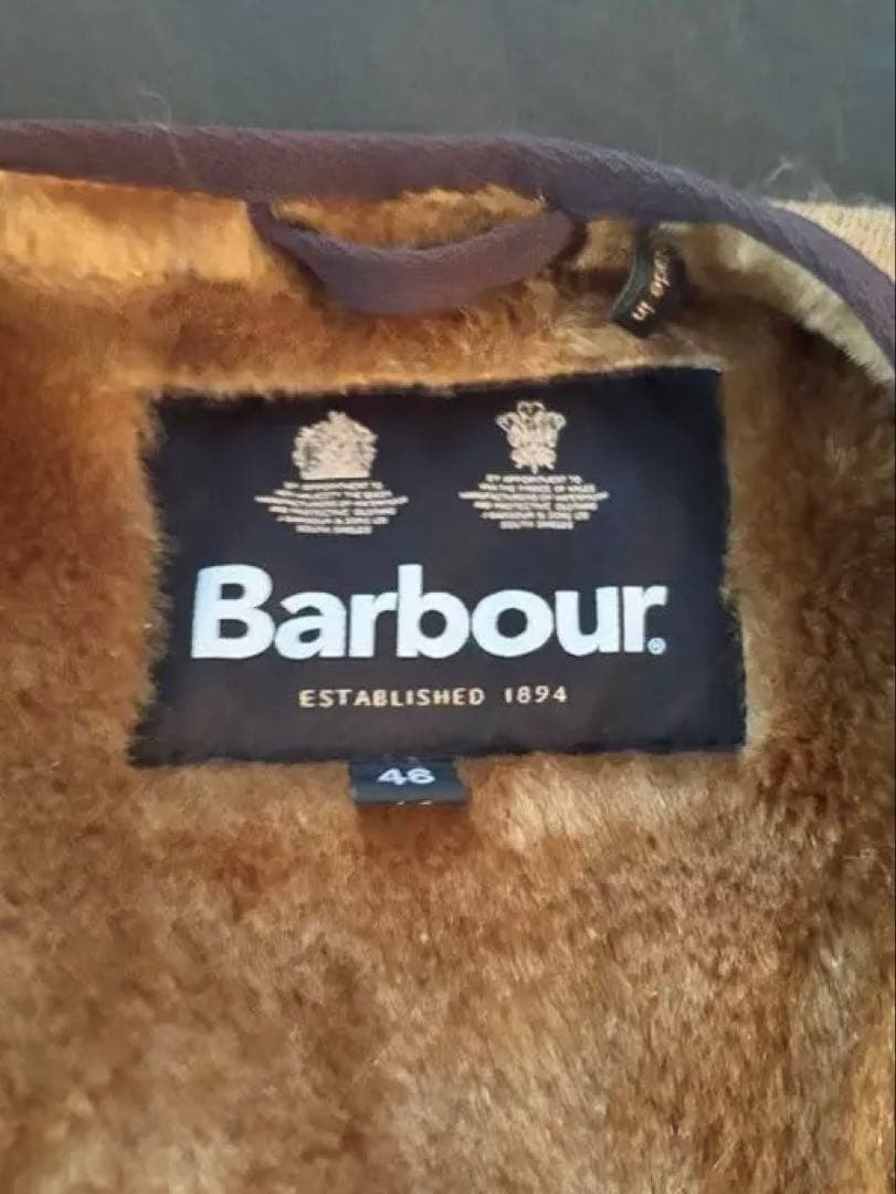 Barbour バブアー BORDER WAX JACKET 取り外しライナー付