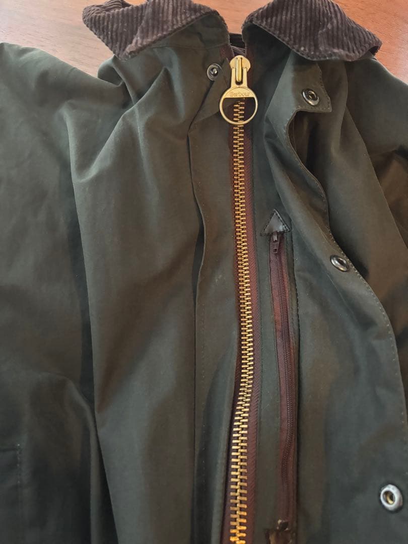 Barbour バブアー BORDER WAX JACKET 取り外しライナー付