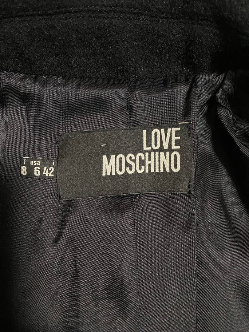 亘様ご購入用　LOVE MOSCHINO◆モスキーノ◆レディースツートンコート