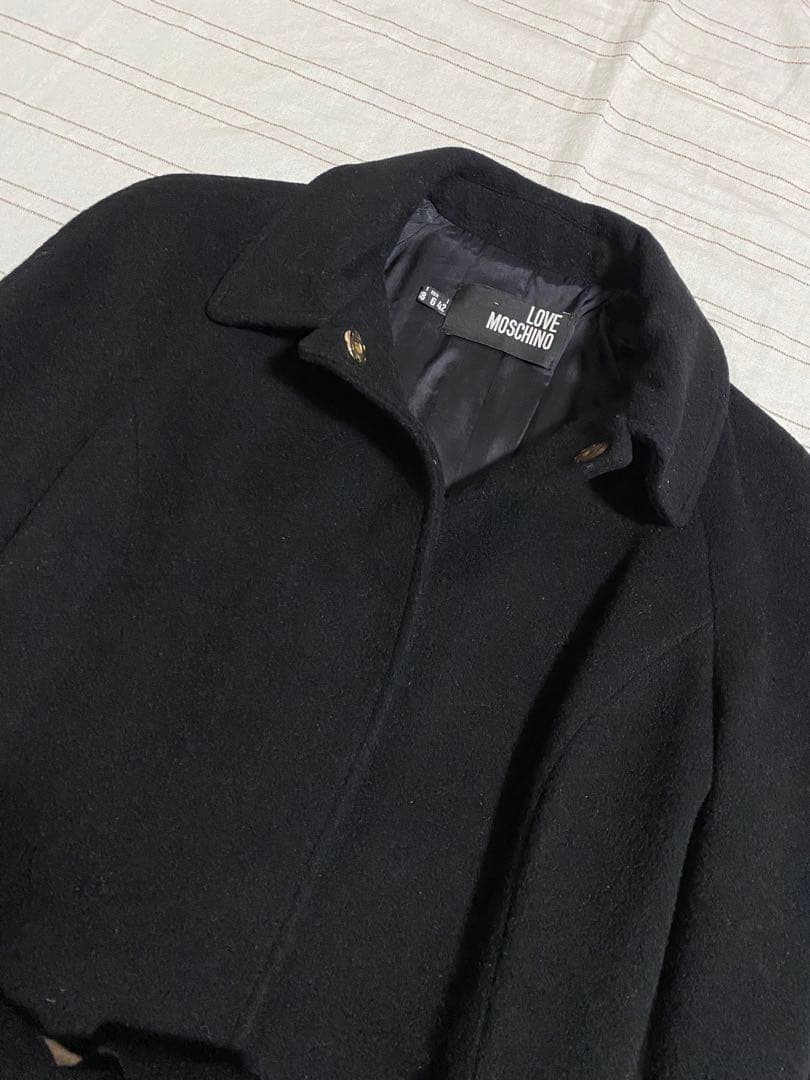 亘様ご購入用　LOVE MOSCHINO◆モスキーノ◆レディースツートンコート
