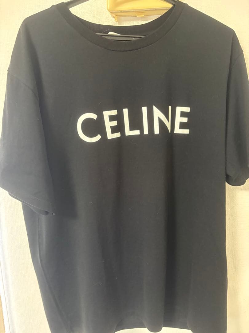 セリーヌ　Tシャツ　黒