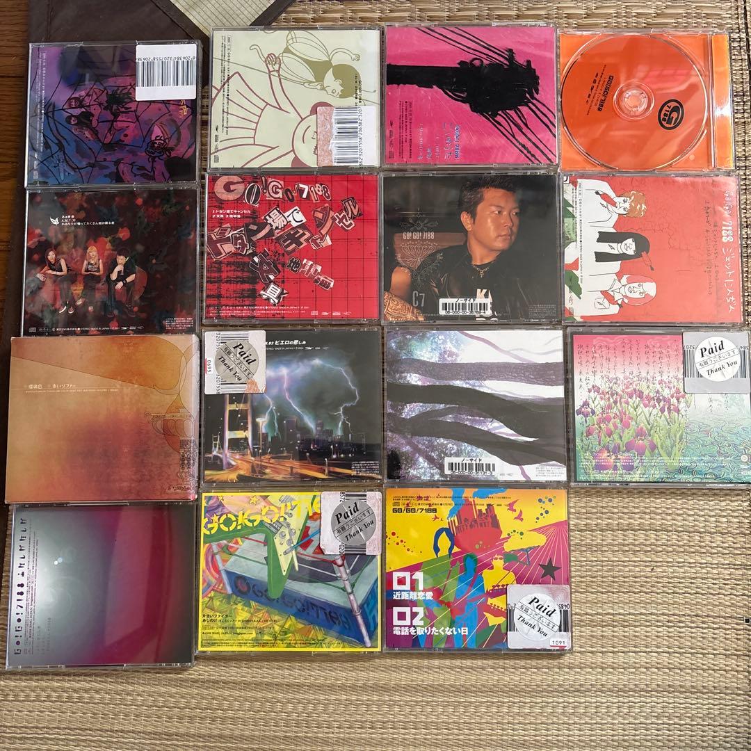 GO GO7188シングルCD15枚セットレンタル品