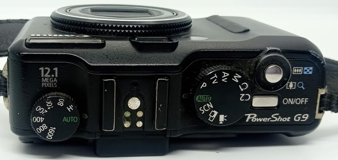Canon PowerShot G9 12.1 MP 充電器、SD付き 黒