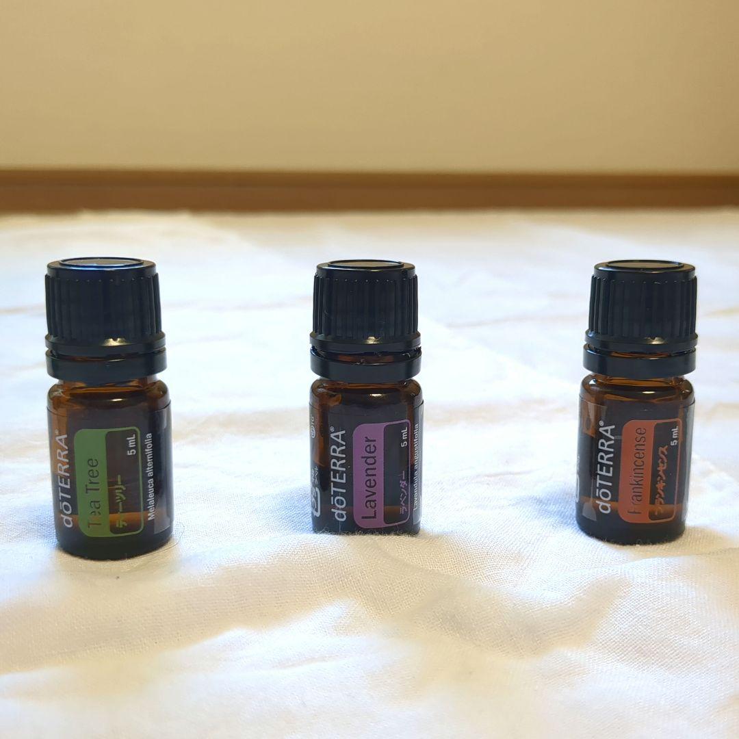 doTERRA エッセンシャルオイルセットとアロマディフューザー