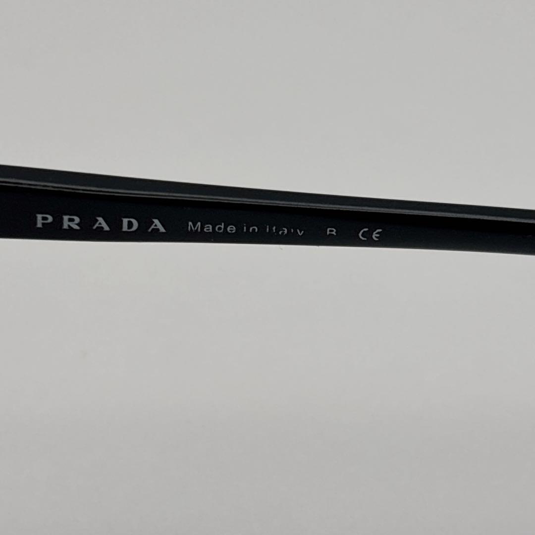 PRADA プラダ サングラス ウェリントン ブラック ゴールド1AB ケース