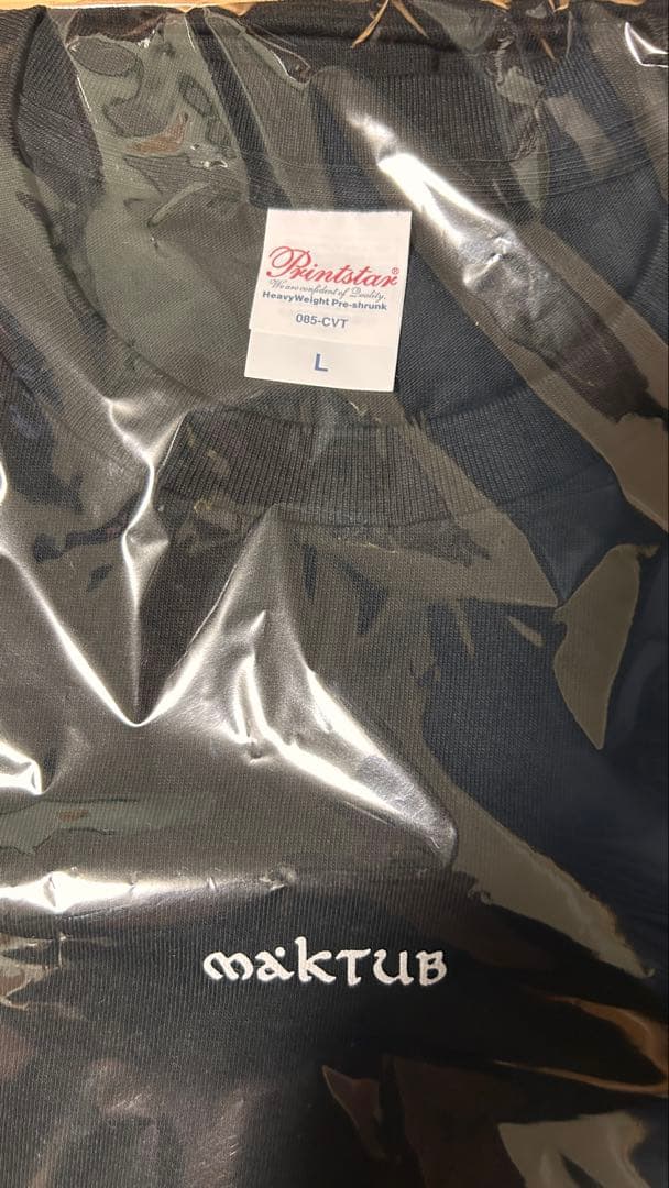JJJ MAKTUB Tシャツ　Lサイズ　新品未開封