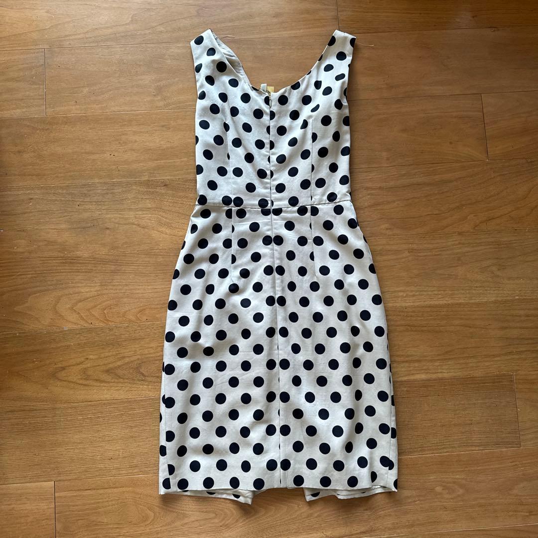 PRADA 総柄ドットプリント　ドレス サイズ40