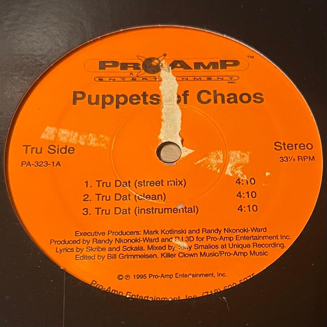 希少 US ORIGINAL Puppets Of Chaos Tru Dat