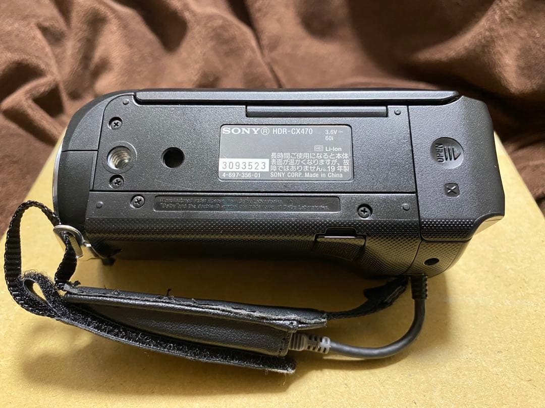 とうこ　SONY HDR-CX470 ビデオカメラ 本体