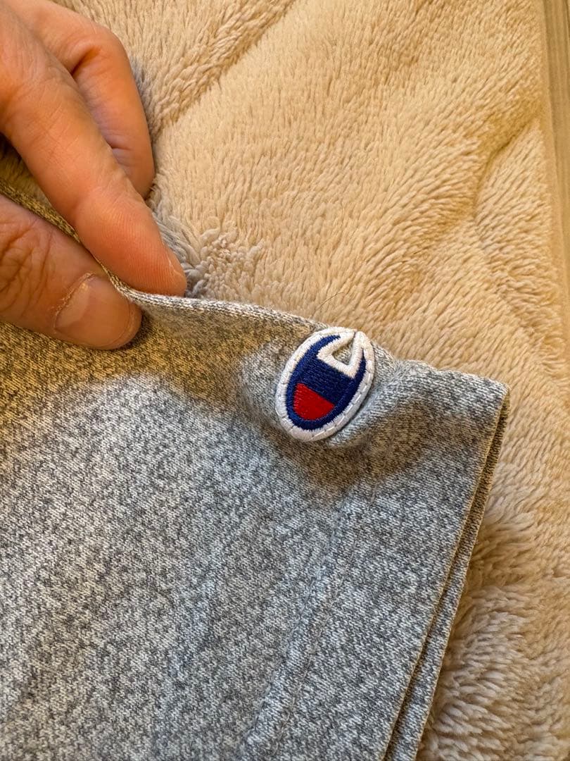 【美品】 USA製 チャンピオン Champion 半袖 Tシャツ M グレー