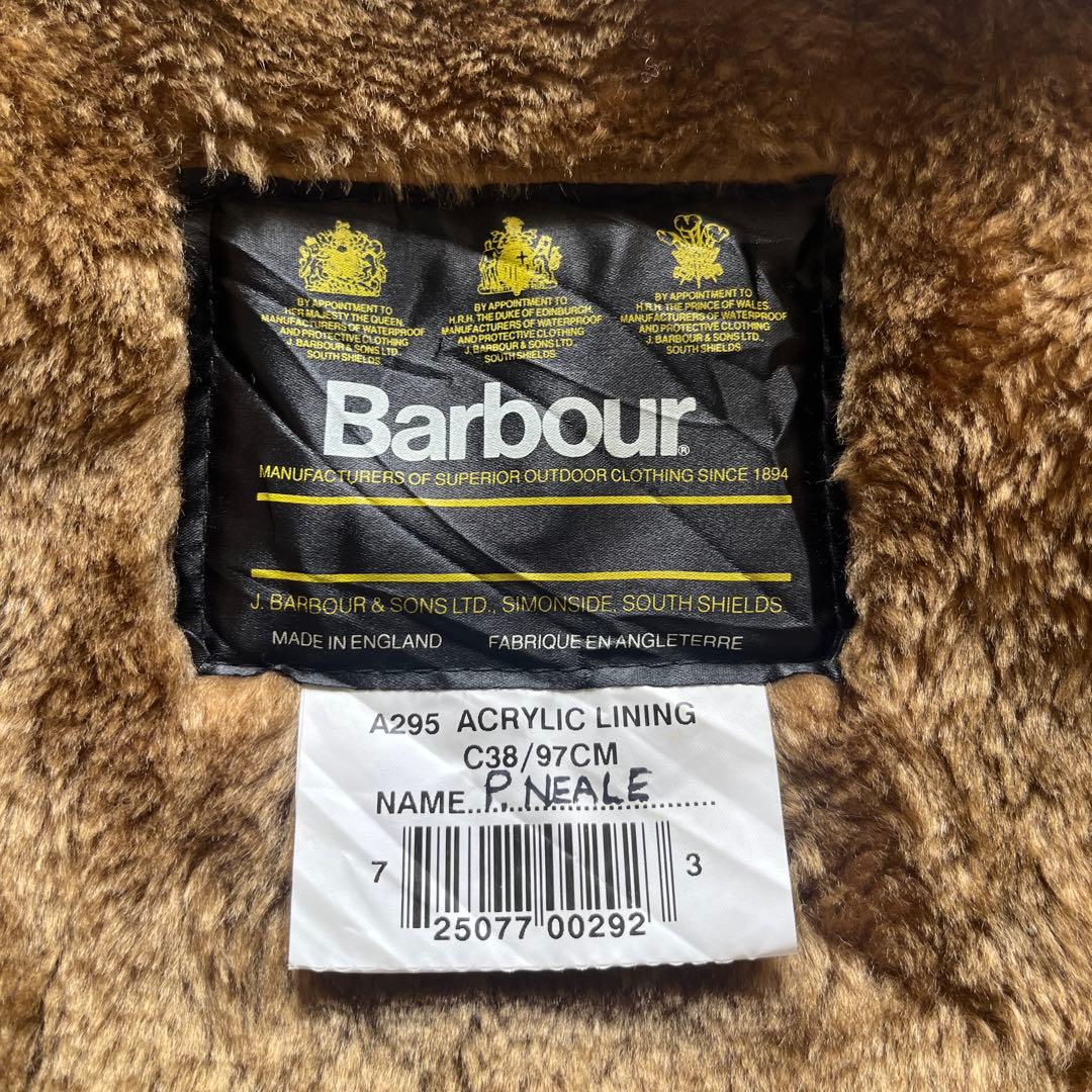 Barbour アクリルライニング ベスト C38/97CM