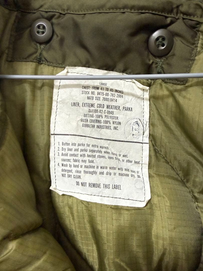 m65 モッズコート　army デッドストック
