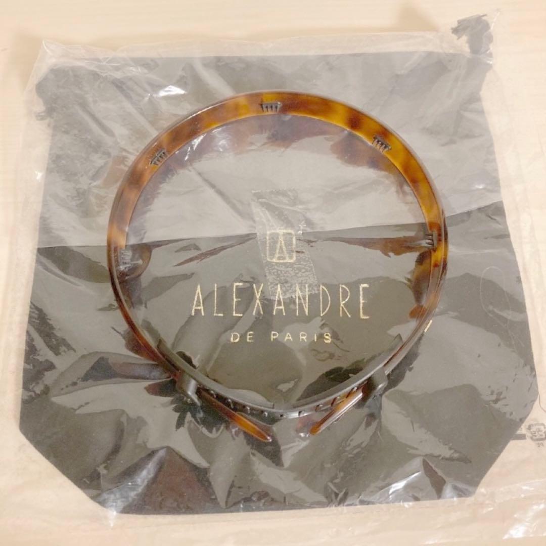 新品　ALEXANDRE DE PARIS　アレクサンドルドゥパリ　カチューシャ