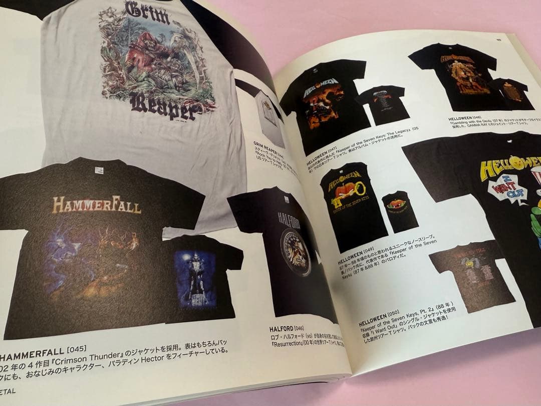 メタルTシャツ図鑑 = L Tee's FILE : T-shirts…