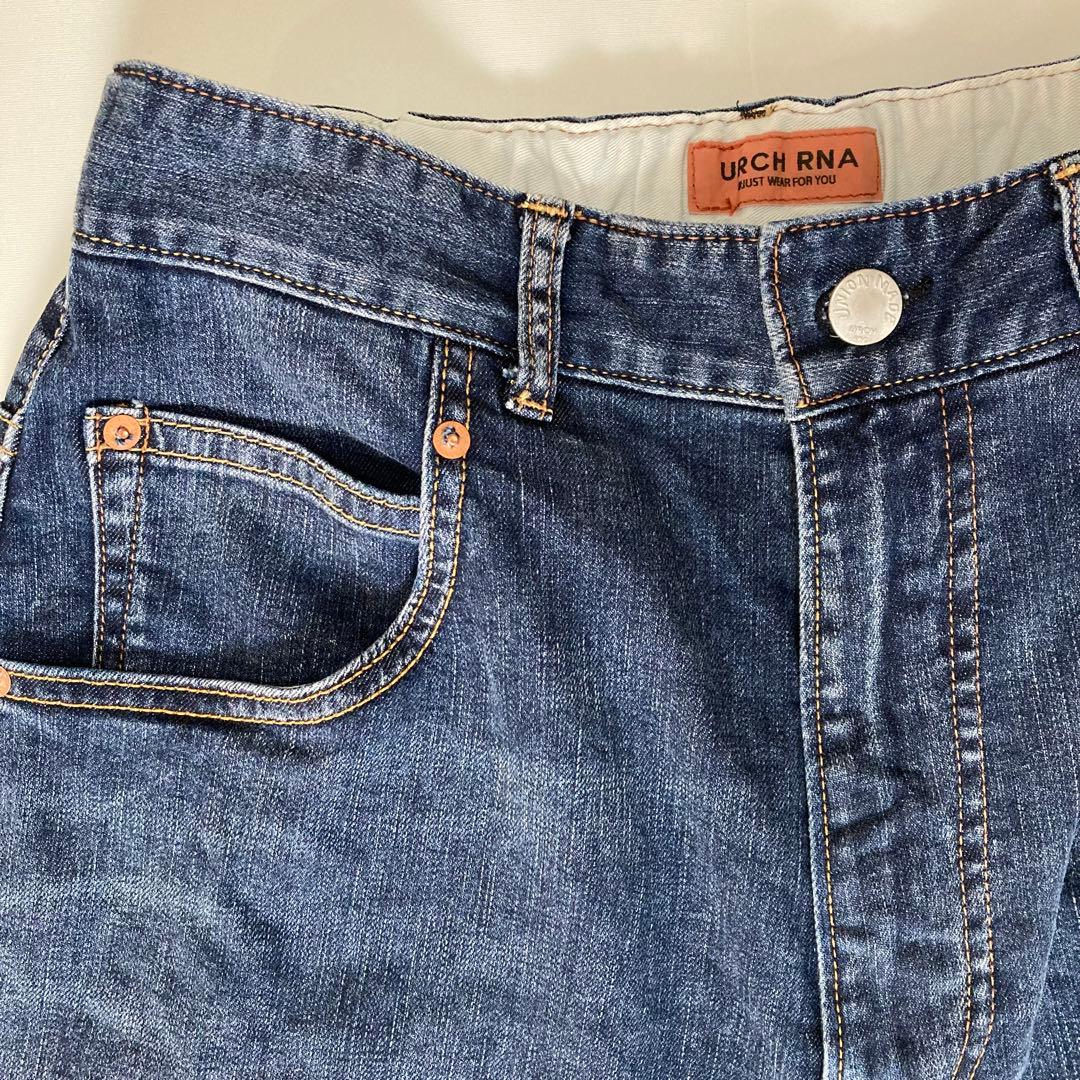 URCH RNA LOW CROTCH デニムパンツ　R-4148