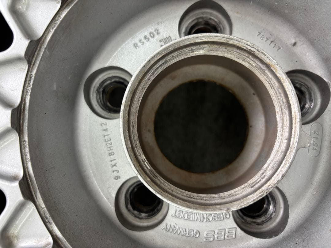 スーパーRS BBS RS 18インチ8J9J＋42 114.3-5 穴