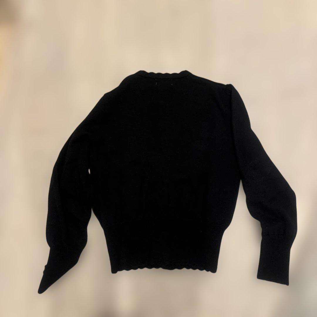 BABY, THE STARS SHINEBRIGHT ブラック刺繍カーディガン
