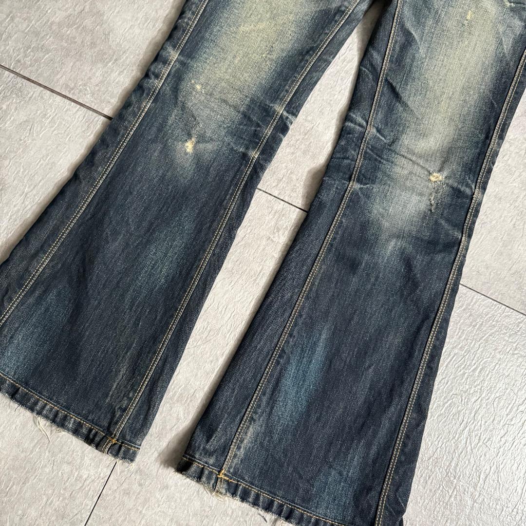 LOLITAJEANS フレアデニムパンツ ローライズ y2k 平成ギャル