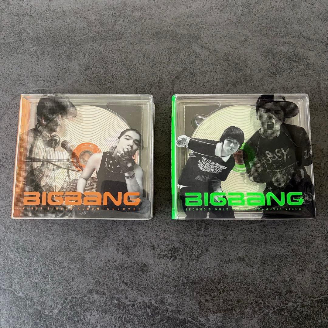 レア BIGBANG 1st 2nd SINGLE ALBUM 韓国盤 2セット