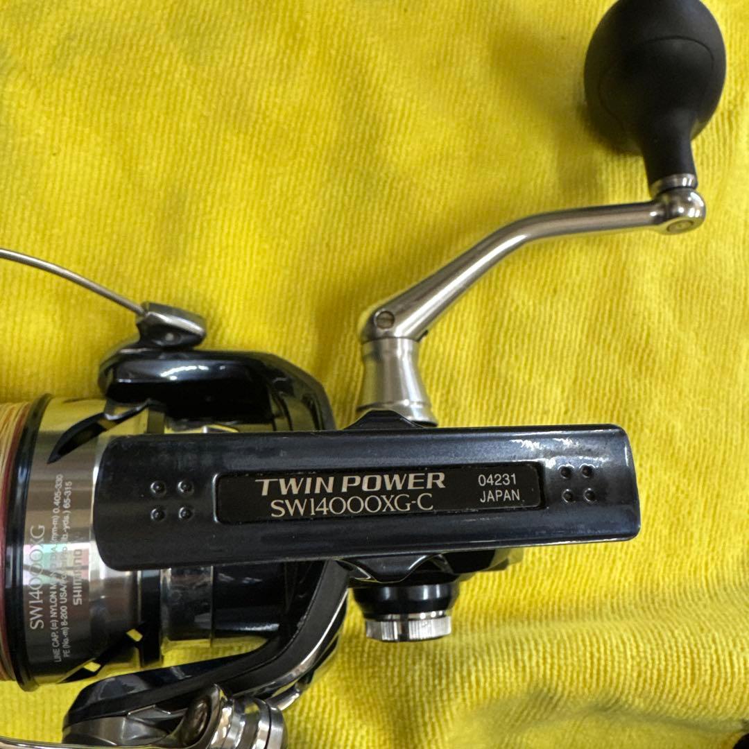 SHIMANO TWIN POWER SW14000XG-C スピニングリール